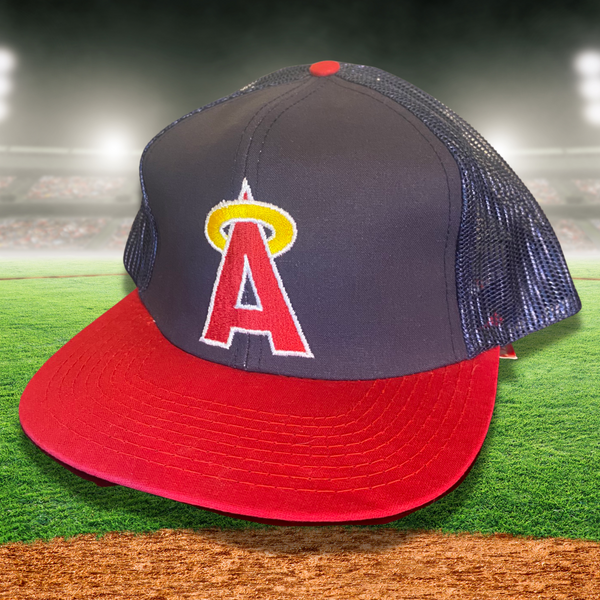 Vintage California Angels Hat 80s Rare MLB Anaheim Sports Specialties  snapback