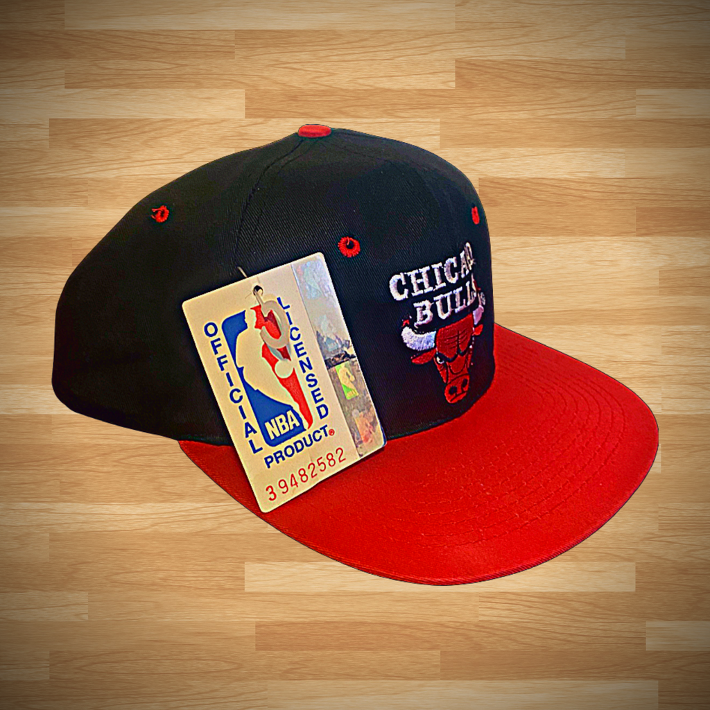 Chicago Bulls Rare Vintage Snapback Hat, Logo 7 NWT