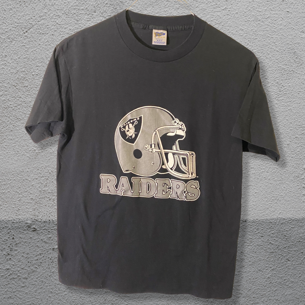 80’s Los Angeles Raiders Trench NFL T-Shirt